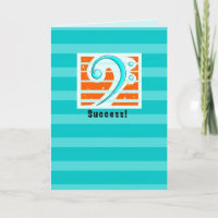 Erfolg Herzlichen Glückwunsch mit Music Bass Clef