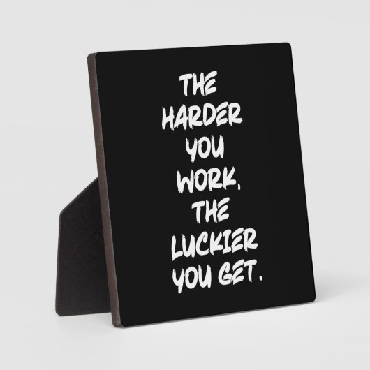 Erfolg, Hustle, Grind und Gym Motivation Fotoplatte (Vorderseite)