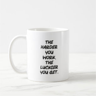 Erfolg, Hustle, Grind und Gym Motivation Kaffeetasse