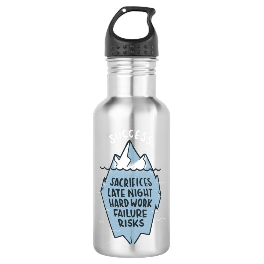 Erfolg Iceberg Edelstahlflasche (Vorderseite)