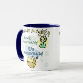 Erfolg in der Agility-Tasse Tasse (Vorderseite Links)