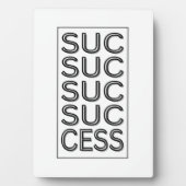 Erfolg Inspiration Motivierend Affirmation Fotoplatte (Vorderseite)