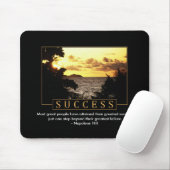 Erfolg inspirierend Mousepad (Mit Mouse)