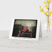 Erfolg ist auf der Reise Karte (Gelbe Blume)