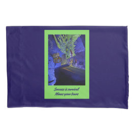 Erfolg ist das Überleben, gib deine Ängste weg. Kissenbezug