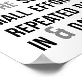 Erfolg ist die Summe der kleinen Anstrengungen Poster (Ecke)