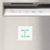 Erfolg ist ein Mindset-Aufkleber Magnet (In Situ (Geschirrspüler))