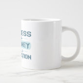 Erfolg ist eine Reise, kein Ziel Jumbo-Tasse (Rechts)