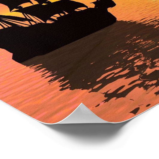 Erfolg ist eine Reise, kein Ziel. Poster (Ecke)