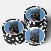 Erfolg ist eine Reise Pokerchips (Stapel)