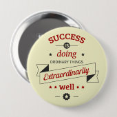 Erfolg ist es, den normalen außergewöhnlich gut zu button (Vorne & Hinten)