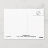 Erfolg ist Gewartet, Zitat zu geben Postkarte (Rückseite)