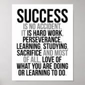 Erfolg ist kein Zufall Poster (Vorne)