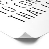 Erfolg ist nicht endgültig, Misserfolg ist nicht t Poster (Ecke)