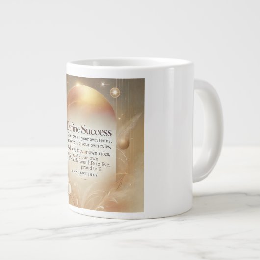 Erfolg Jumbo-Tasse (Vorderseite Rechts)