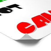 Erfolg kommt in Kanälen Poster (Ecke)