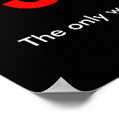 Erfolg Motivierend Basketball Trendy Poster (Ecke)