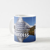 ERFOLG - MOTIVIEREND KAFFEETASSE (Vorderseite Links)