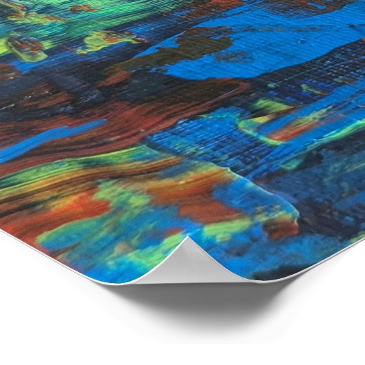 Erfolg, oder "Hey! Ich bin hier drüben!" Abstrakte Poster (Ecke)