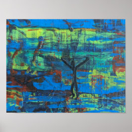 Erfolg, oder "Hey! Ich bin hier drüben!" Abstrakte Poster