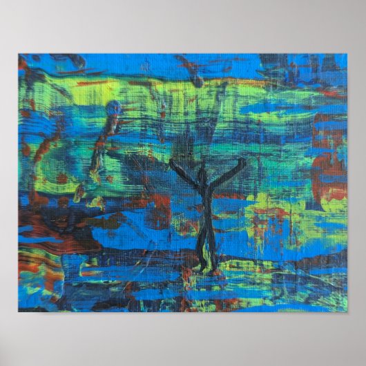 Erfolg, oder "Hey! Ich bin hier drüben!" Abstrakte Poster (Vorne)