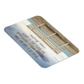 "Erfolg ohne Glück" Zitat zur Inspiration Magnet (Rechte Seite)