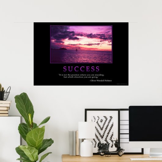 Erfolg Poster (Heimbüro)