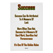 Erfolg Poster (Vorderseite)