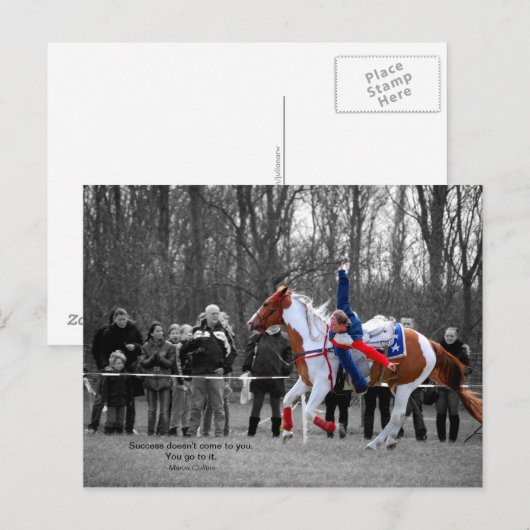 Erfolg Postkarte (Vorne/Hinten)