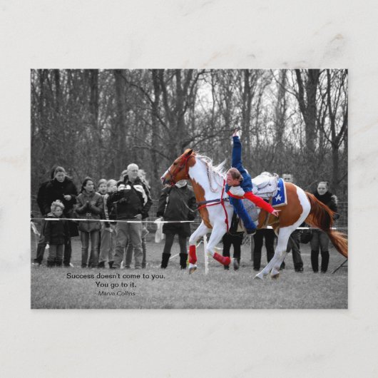 Erfolg Postkarte (Vorderseite)