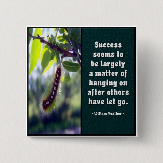 Erfolg scheint zu sein… Knopf Button (Vorderseite)