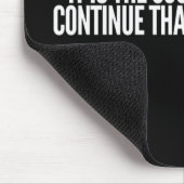 Erfolg, Scheitern und Mut. Workout Motivierend Mousepad (Ecke)