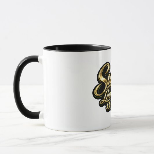 Erfolg Steht Mir Gut Gold Geschenk Tasse (Links)
