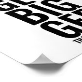 Erfolg tritt auf | Motivierend Angebot Poster (Ecke)