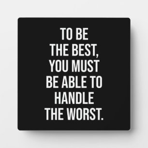 Erfolg und Gym Motivierend Plaque Fotoplatte