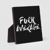 Erfolg und Gym Motivierend Plaque Fotoplatte (Vorderseite)