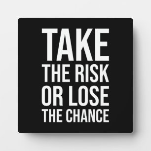 Erfolg und Gym Motivierend Plaque Fotoplatte