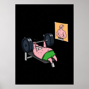 Erfolg und Gym Motivierend Poster