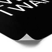 Erfolg und Gym Motivierend Poster (Ecke)