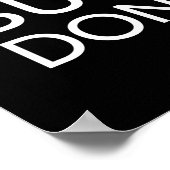 Erfolg und Gym Motivierend Poster (Ecke)