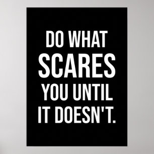 Erfolg und Gym Motivierend Poster