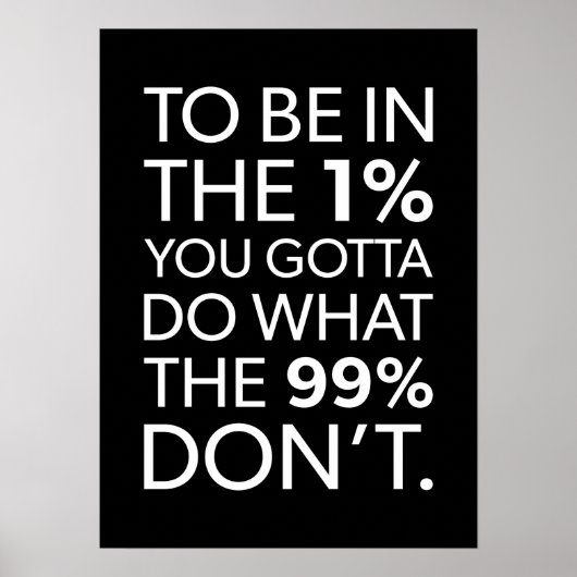 Erfolg und Gym Motivierend Poster (Vorne)