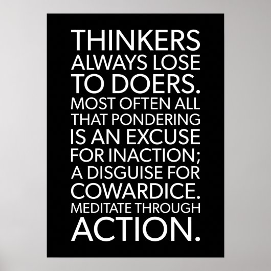 Erfolg und Gym Motivierend Poster (Vorne)