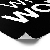 Erfolg und Gym Motivierend Poster (Ecke)