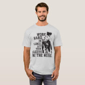 Erfolg und Gym Motivierend T - Shirt (Vorne ganz)