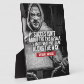 Erfolg und Lernen - Workout Inspiration Fotoplatte (Seite)