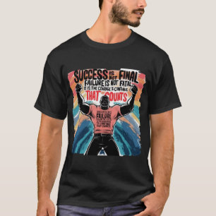 Erfolg und Misserfolg vereinbaren: Der Mut, sich z T-Shirt