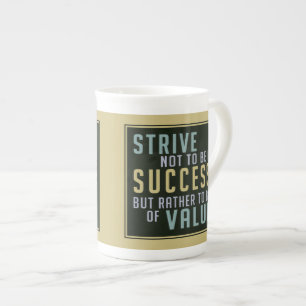 Erfolg und Motivierend Tasse