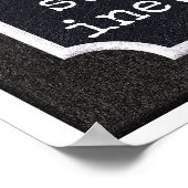 Erfolg unvermeidlich - Druck Poster (Ecke)