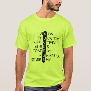 Erfolg - Vision -  Bildung - Ziele  T-Shirt